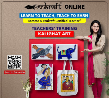 Penkraft| Learn Online & Become Penkraft Certified Teacher- Kalighat Art