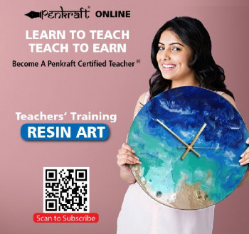 Penkraft| Learn Online & Become Penkraft Certified Teacher- Resin Art