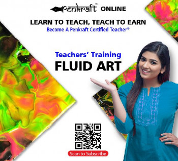 Penkraft| Learn Online & Become Penkraft Certified Teacher- Fluid Art