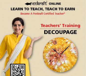 Penkraft| Learn Online & Become Penkraft Certified Teacher- Decoupage