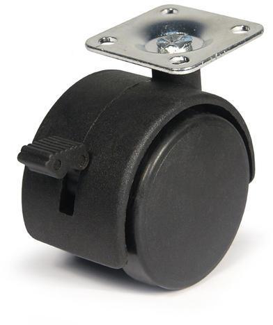 IVY Nylon Office Chair Caster, Color : Black