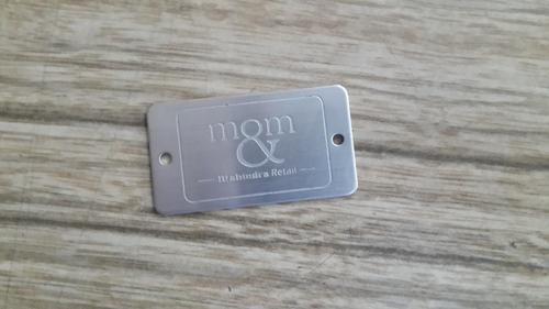 Aluminum Engraved Tags, Size : Customized