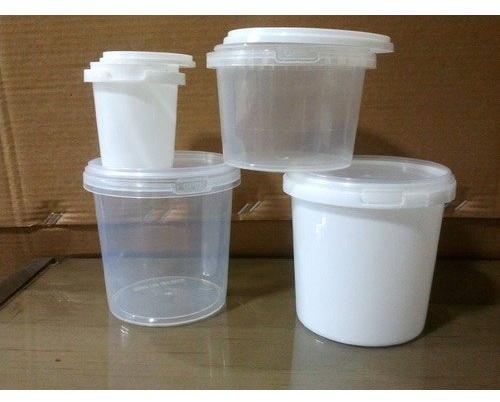 Clear Plastic Container, Color : White, Transparent