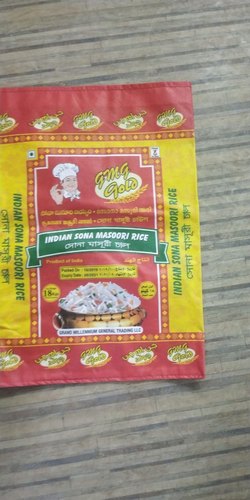 Laminated Non Woven Rice Bag, Style : Hand Stitched