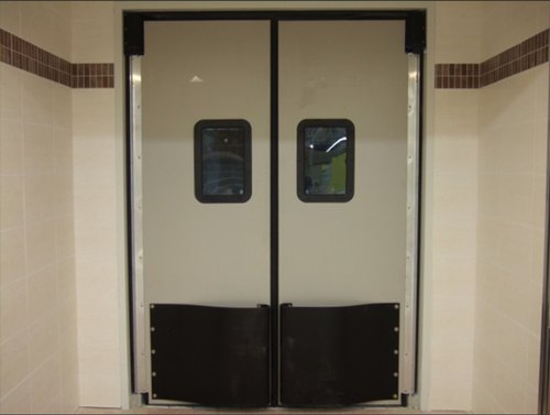 Stainless Steel Flap Door, Color : White Brown