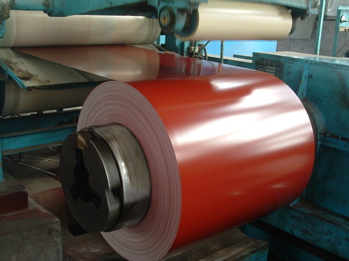 Prepainted Steel Coil, for Industrial, Coil Length : 1-20 Feet