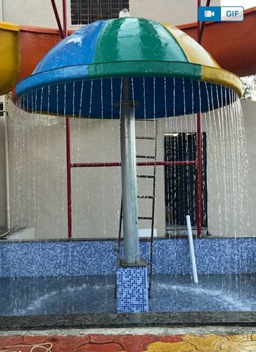 Fiber fabrication structure Water Park Umbrella