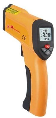 1300 Degree Temperature Infrared Thermometer Pyrometer, Color : Yellow