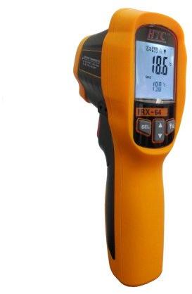 HTC IRX-64 Dual Contact Infrared Thermometer, Color : Yellow