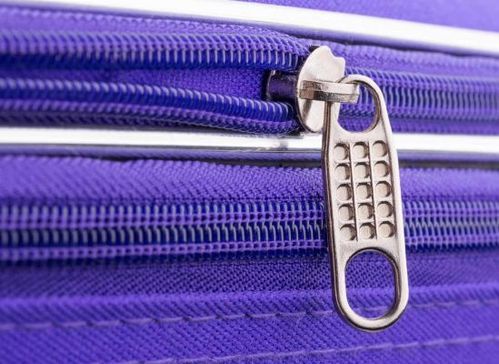 Approx 10grams Polyester luggage zipper, Zipper Type : Close End