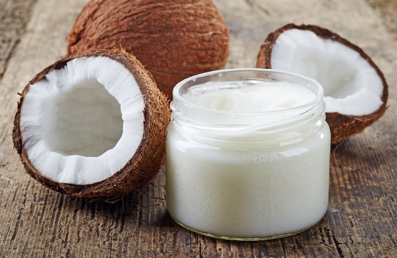 Blended coconut oil, for Cooking, Packaging Type : Glass Bottle