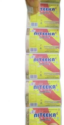 Plastic Adhesive Printed Label, Packaging Type : Roll