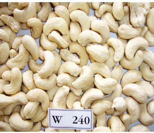 W240 Cashew Nuts, Color : Light White