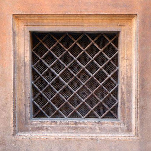 Square Stone Window Frame