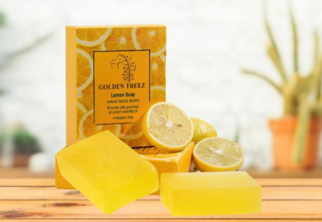 Golden Treez Activated Lemon Soap