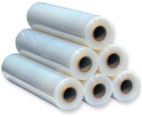 Blow Molding LLDPE Stretch Film Roll, for Restaurant, Length : 350mm