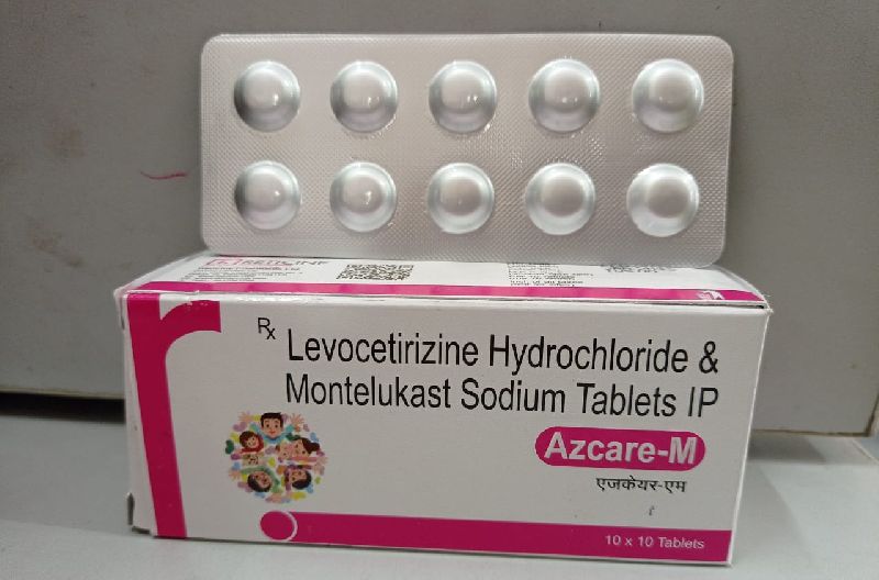 Levocetirizine hydrochloride Tablet & MONTELUKAST SODIUM 10MG