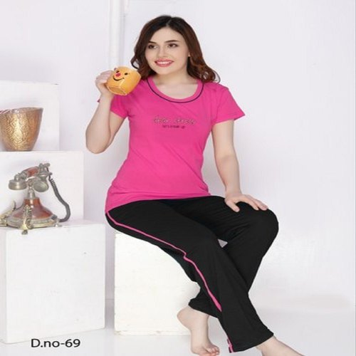 KAVYANSIKA 441 HOSIERY TSHIRT AND PANT LADIES NIGHT SUIT COLLECTION   textiledealin