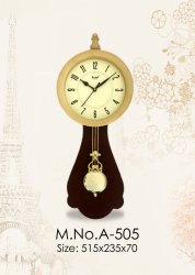 Ariel Wooden Pendulum Clocks