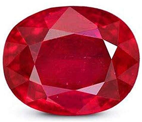 Oval Gemstone Ruby Stone, for Jewellery, Size : 0-10mm, 10-20mm