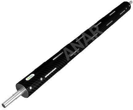 Carbon Fiber Air Shaft, Color : Black