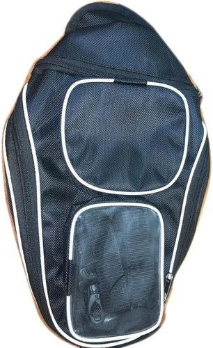 Plain Polyester Motorbike Tank Bags, Color : Black