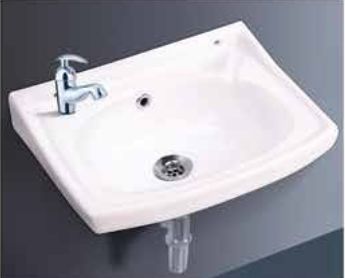 Sobber Wall Mounted Wash Basin, Size : 14x11 Inch