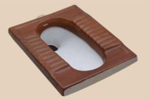 Ceramic Wooden Series Orissa Pan, Color : Brown, White