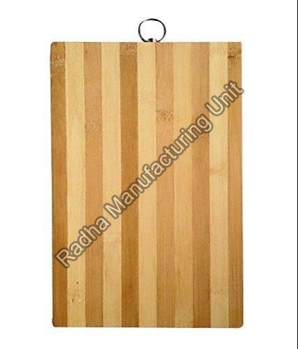 Rectangular Bamboo Chopping Board, for Kitchen, Pattern : Plain