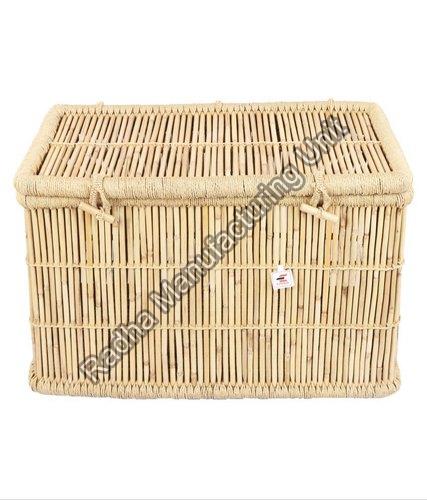 Plain Bamboo Storage Box, Color : Brown