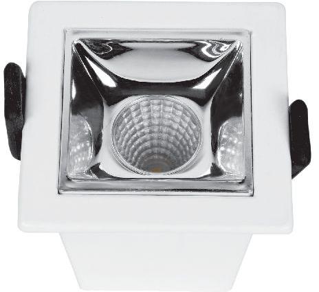Mia  Square Spot Light (Silver-Reflector)