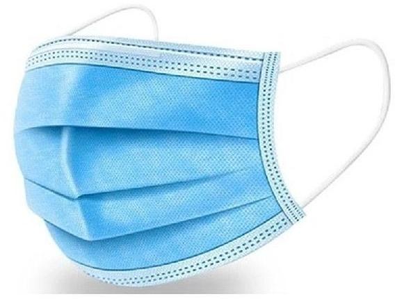 Non Woven Disposable Face Mask, for Beauty Parlor, Clinical, Food Processing, rope length : 7inch