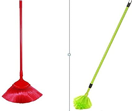 Plastic Fan Broom, for Cleaning, Feature : Flexible, Height Wide