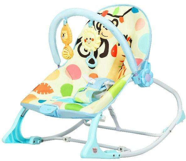 Adjustable Baby Bouncer Seat Rocker Swing Portable Cradle