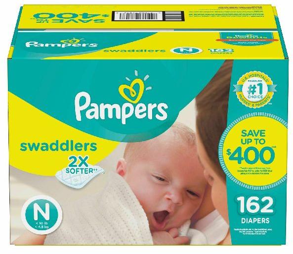 Baby diapers pampers