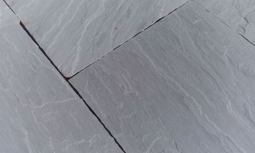 Rectangular Copper Grey Sandstone, for Construction, Size : Standard