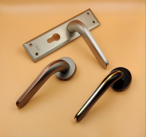 Matt/cp Zinc YD-313 Mortise Door Handle, Color : Brown, Grey