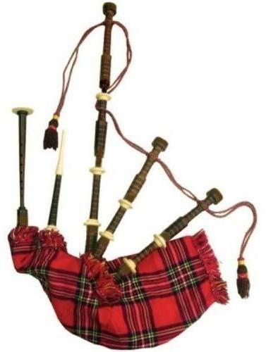 Musical Bagpipes, Color : Red, Black, Brown