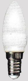 Candle Frosted Bulb, Lighting Color : Cool Daylight