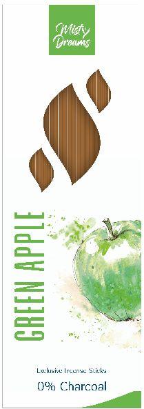 Green Apple Incense Sticks, for Church, Home, Office, Packaging Type : Cartons, Packet