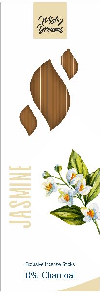 Fragrance Jasmine Incense Sticks, for Pooja, Anti-Odour, Aromatic, Church, Home, Office, Religious