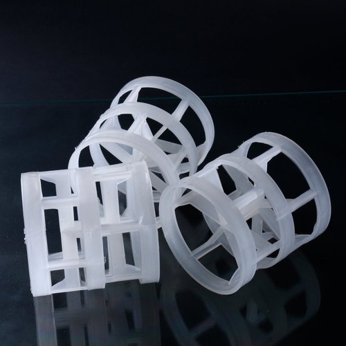 38mm PVC Pall Ring, Color : White