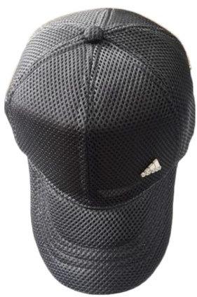 Sun Time Six Panel Cap, for Advertising, Color : Black