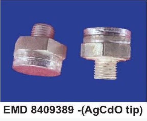 AgCdo tip-electrical contacts
