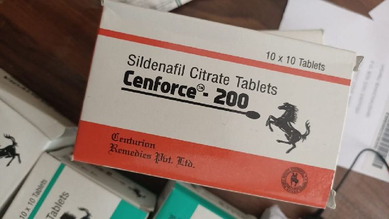 Centurian Cenforce-200 Tablets, Medicine Type : Allopathic