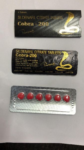 Cobra-200 Tablets, Medicine Type : Allopathic