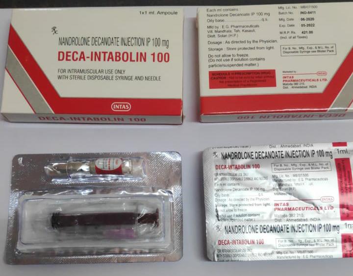 Intas Liquid Deca-Instabolin 100 Injection, Medicine Type : Allopathic