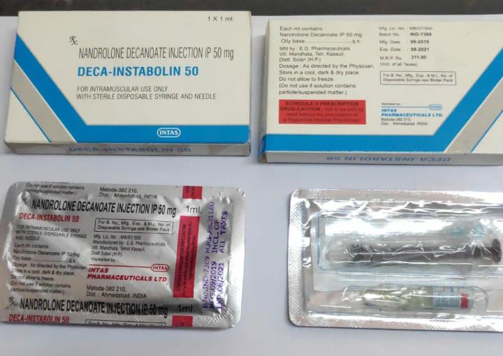 Intas Liquid Deca-Instabolin 50 Injection, Medicine Type : Allopathic