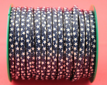 Printed Leather Cord, for Decoration Use, Technics : Machine Made