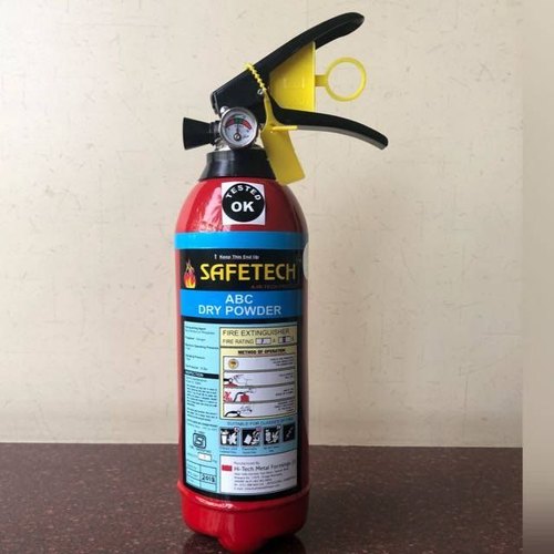 SAFETECH Mild Steel Dry Powder Fire Extinguisher, Certification : ISI